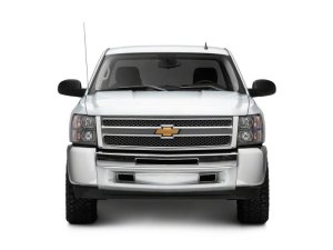 Chevrolet Silverado 1500 LED Headlights - Front - Raxiom - Euro - Black - `07-`13