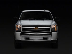 Chevrolet Silverado 1500 LED Headlights - Front - Raxiom - Euro - Black - `07-`13