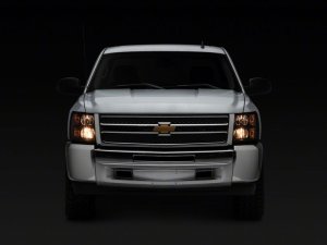 Chevrolet Silverado 1500 LED Headlights - Front - Raxiom - Euro - Black - `07-`13
