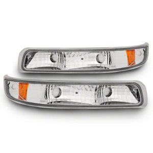 Chevrolet Silverado 1500 Turn Signals - Raxiom - Axial Series Euro - Chrome - `99-`01