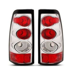 Chevrolet Silverado 1500 LED Taillights - Raxiom - Axial Series - Red/Clear - `03-`06