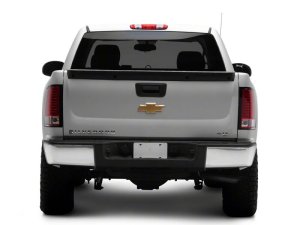 Chevrolet Silverado 1500 LED Taillights - Raxiom - Chrome Housing - Red/Clear - `07-`13