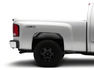 Chevrolet Silverado 1500 LED Taillights - Raxiom - Chrome Housing - Red/Clear - `07-`13
