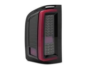 Chevrolet Silverado 1500 LED Taillights - Raxiom - G2 - Black Housing- Smoked Lens - `07-`13