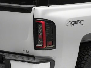 Chevrolet Silverado 1500 LED Taillights - Raxiom - G2 - Black Housing- Smoked Lens - `07-`13