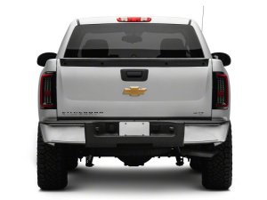 Chevrolet Silverado 1500 LED Taillights - Raxiom - G2 - Black Housing- Smoked Lens - `07-`13