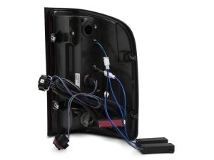 Chevrolet Silverado 1500 LED Taillights - Raxiom - G2 - Black Housing- Smoked Lens - `07-`13