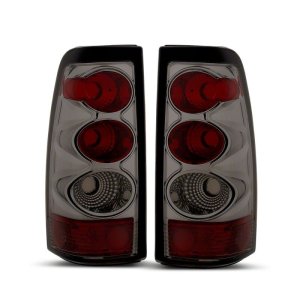 Chevrolet Silverado 1500 LED Taillights - Raxiom - Axial Series - Black- Smoked Lens - `03-`06