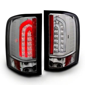 Chevrolet Silverado 1500 LED Taillights - Raxiom - G2 - Smoked Lens - `07-`13