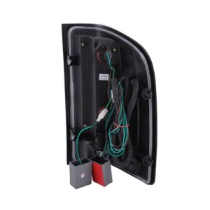 Chevrolet Silverado 1500 LED Taillights - Raxiom - Black Housing - Smoked - `07-`13