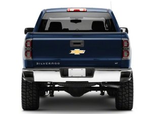 Chevrolet Silverado 1500 LED Taillights - Raxiom - SeqTurn Signals - Chrome - Smoked Lens - `14-`18