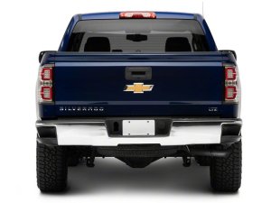 Chevrolet Silverado 1500 LED Taillights - Raxiom - Seq Turn Signals, Clear Lens - Chrome - `14-`18
