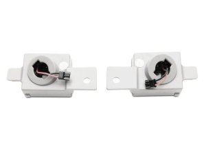 Chevrolet Silverado 1500 License Plate Bulbs - Rear - Raxiom - Axial Series LED - White - `14-`18