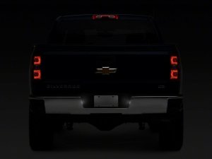 Chevrolet Silverado 1500 License Plate Bulbs - Rear - Raxiom - Axial Series LED - White - `14-`18
