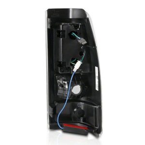 Chevrolet Silverado 1500 Fleetside LED Taillights - Raxiom - Axial Series - Black - `03-`06