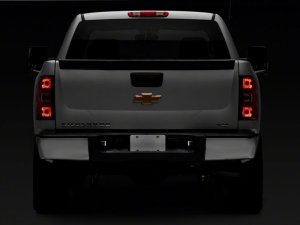 GMC Sierra 1500 License Plate Lamps - Raxiom - Axial Series LED - Smoked - `01-`13 GMC Sierra 1500 License Plate Lamps - Raxiom - Axial Series LED - Smoked - `01-`13