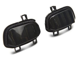GMC Sierra 1500 Side Mirrors - Raxiom - Axial Series LED - Smoked - `19-`23