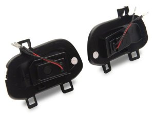 GMC Sierra 1500 Side Mirrors - Raxiom - Axial Series LED - Smoked - `19-`23