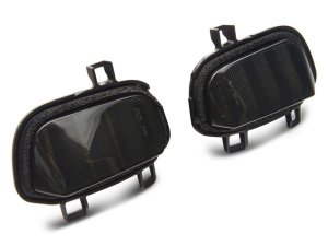 GMC Sierra 1500 Side Mirrors - Raxiom - Axial Series LED - Smoked - `19-`23