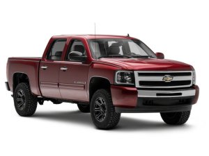 Chevrolet Silverado 1500 LED Headlights - Raxiom - Axial Series w/ LED Bar - Black - `07-`13