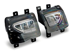 Chevrolet Silverado 1500 Fog Lights - Raxiom - Axial Series LED - Clear lenses with Black housing - `16-`18