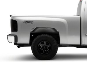 Chevrolet Silverado 1500 LED Tail Lights - Rear - Raxiom - Axial Series - Black Housing with Smoked Lens - `07-`14