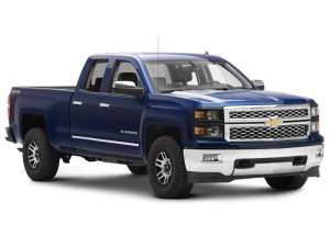 Chevrolet Silverado 1500 Headlights - Raxiom - OE Style - Black - `14-`15