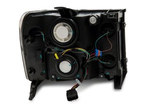 GMC Sierra 1500 LED Headlights - Raxiom - Axial OEM Rep - Chrome - `07-`14