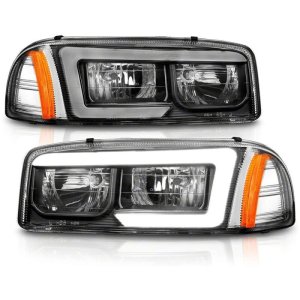 Chevrolet Sierra 1500 LED Headlights - Raxiom - Axial Series LED DRL - `99-`06