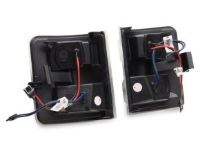 Ford F-250 Super Duty Side Mirror Marker Lamps - Raxiom - Axial LED SEQL Switchback - Clear - `11-`16