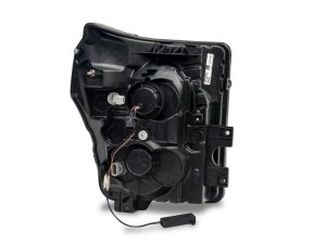 Ford F-250 Super Duty LED Headlights - Front - Raxiom - Projector with Clear Lens - Black Housing - `11-`16