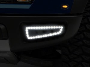 Ford F-150 Raptor Fog Lights - Front - Raxiom - Axial Series LED DRL - Cool White - `10-`14