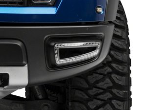 Ford F-150 Raptor Fog Lights - Front - Raxiom - Axial Series LED DRL - Cool White - `10-`14
