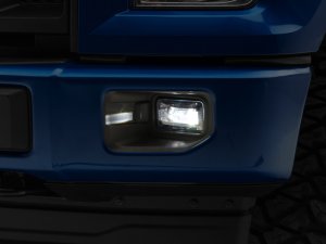 Ford F-150 Fog Lights - Front - Raxiom - Axial Series LED - Black - `15-`20