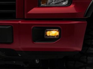 Ford F-150 Fog Lights - Raxiom - Axial Series Dual Function - White/Amber - `15-`20