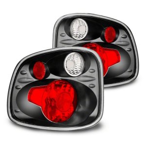 Ford F-150 Flareside LED Taillights - Raxiom - Axial Series Version 2 - Black - `01-`03