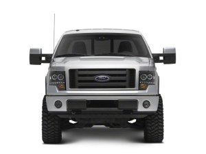 Ford F-150 LED Headlights - Raxiom - G2 Super White LED Halo Projector - Super White - `09-`14