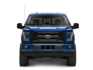 Ford F-150 LED Headlights - Raxiom - G3 Projector with LED Accent - Black - `15-`17