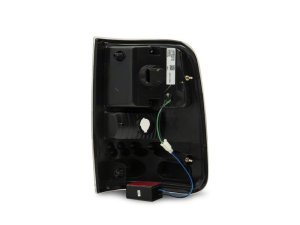 Ford F-150 Styleside LED Taillights - Rear - Raxiom - High-Intensity LED - Blk Housing (Clear Lens) - `04-`08