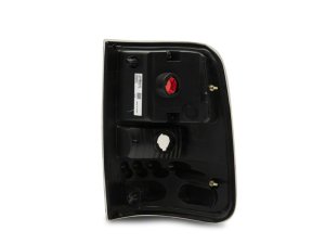 Ford F-150 Styleside Tail Lights - Rear - Raxiom - Euro Style - Black Housing - Red/Clear Lens - `04-`08