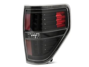 Ford F-150 LED Taillights - Raxiom - RAX - Black - `09-`14