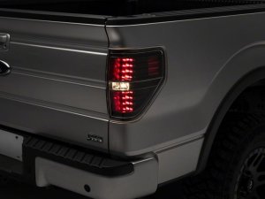 Ford F-150 LED Taillights - Raxiom - RAX - Black - `09-`14