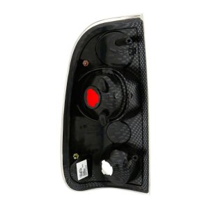 Ford F-150 LED Taillights - Raxiom - Axial Series Version 2, Carbon Fiber - Red/Clear Lens - `97-`03