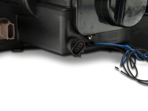 Ford F-150 LED Headlights - Raxiom - Dual LED Halo Projector - Chrome - `04-`08