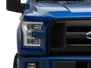 Ford F-150 LED Headlights - Raxiom - Projector with LED Accent - Chrome - `15-`17