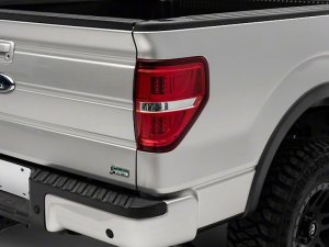 Ford F-150 Styleside Taillights - Rear - Raxiom - G2 LED - Red/Clear - `09-`14