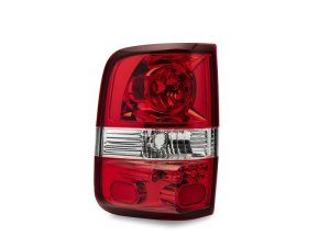 Ford F-150 LED Taillights - Raxiom - OEM Style - Chrome Housing- Red Lens - `04-`08