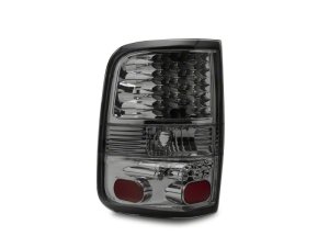 Ford F-150 Styleside LED Taillights - Raxiom - Chrome Housing - Smoked Lens - `04-`08 Ford F-150 Styleside LED Taillights - Raxiom - Chrome Housing - Smoked Lens - `04-`08