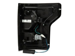 Ford F-150 LED Taillights - Rear - Raxiom - Black Housing - Smoked - `15-`17