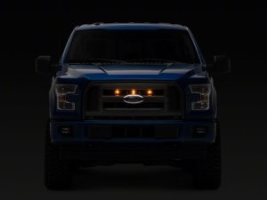 Ford F-150 Grille Light Kit - Front - Raxiom - Raptor Style - Black - `15-`17 Ford F-150 Grille Light Kit - Front - Raxiom - Raptor Style - Black - `15-`17